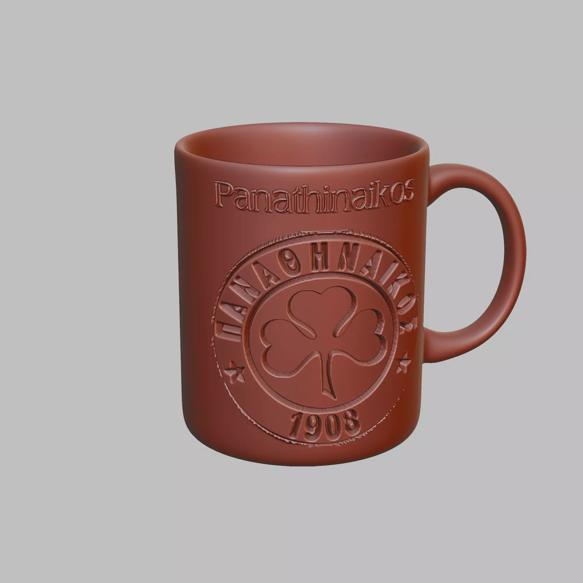 Panathinaikos Football Cup Coffee Mug Tumbler Cup 3D print model