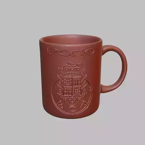 Porto Football Cup Coffee Mug Tumbler Cup 3D print model