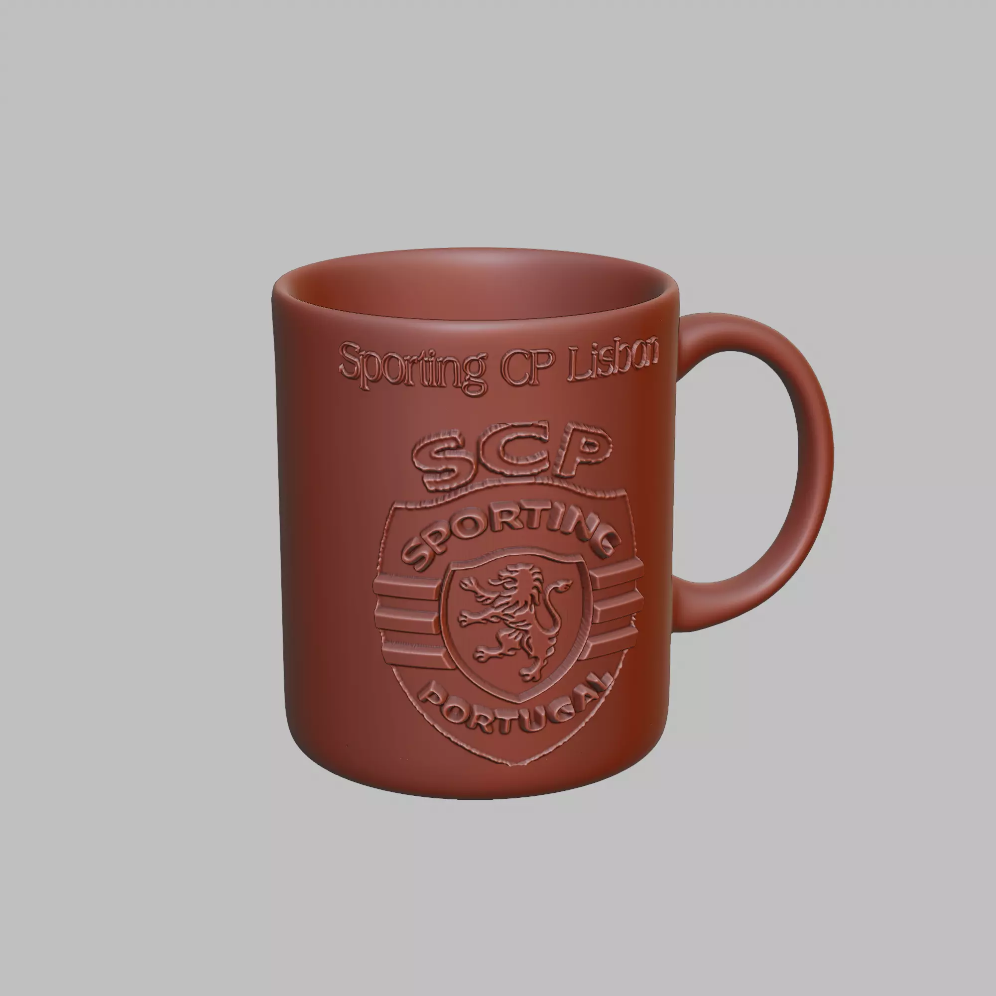 Sporting CP Lisbon Football Cup Coffee Mug Tumbler Cup 3D print model_0