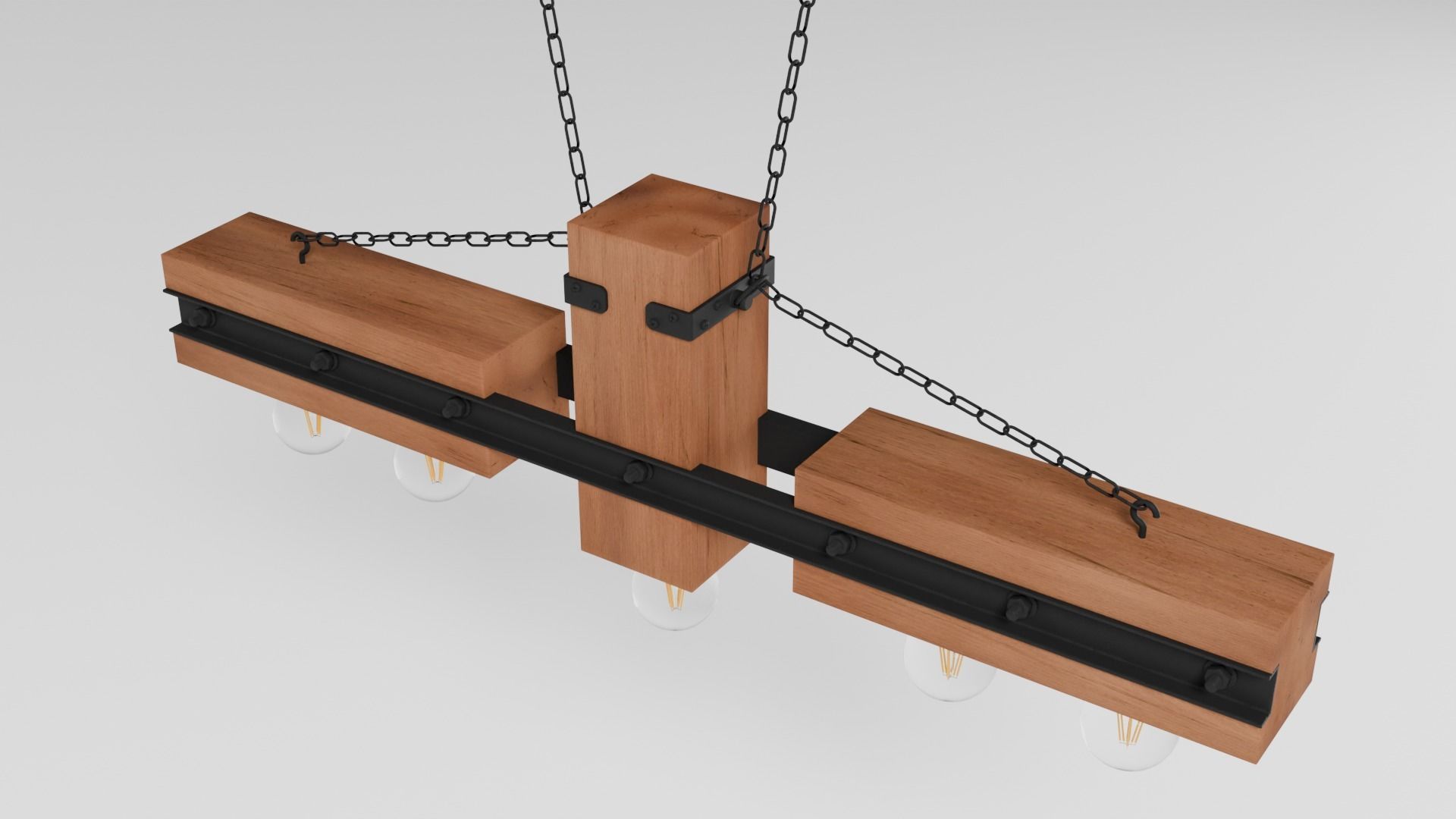 Loft Lamp Free 3D model_2