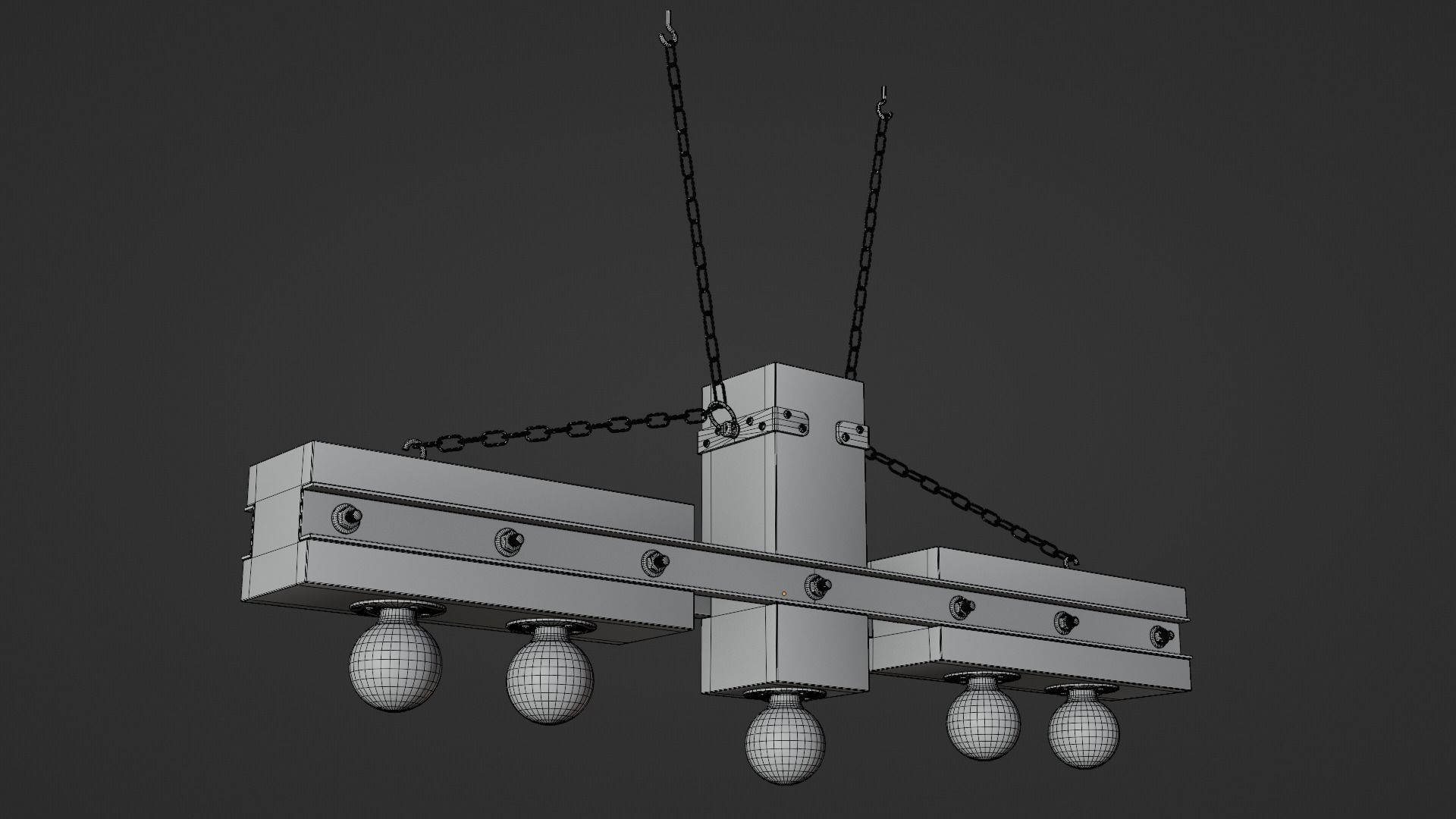 Loft Lamp Free 3D model_5