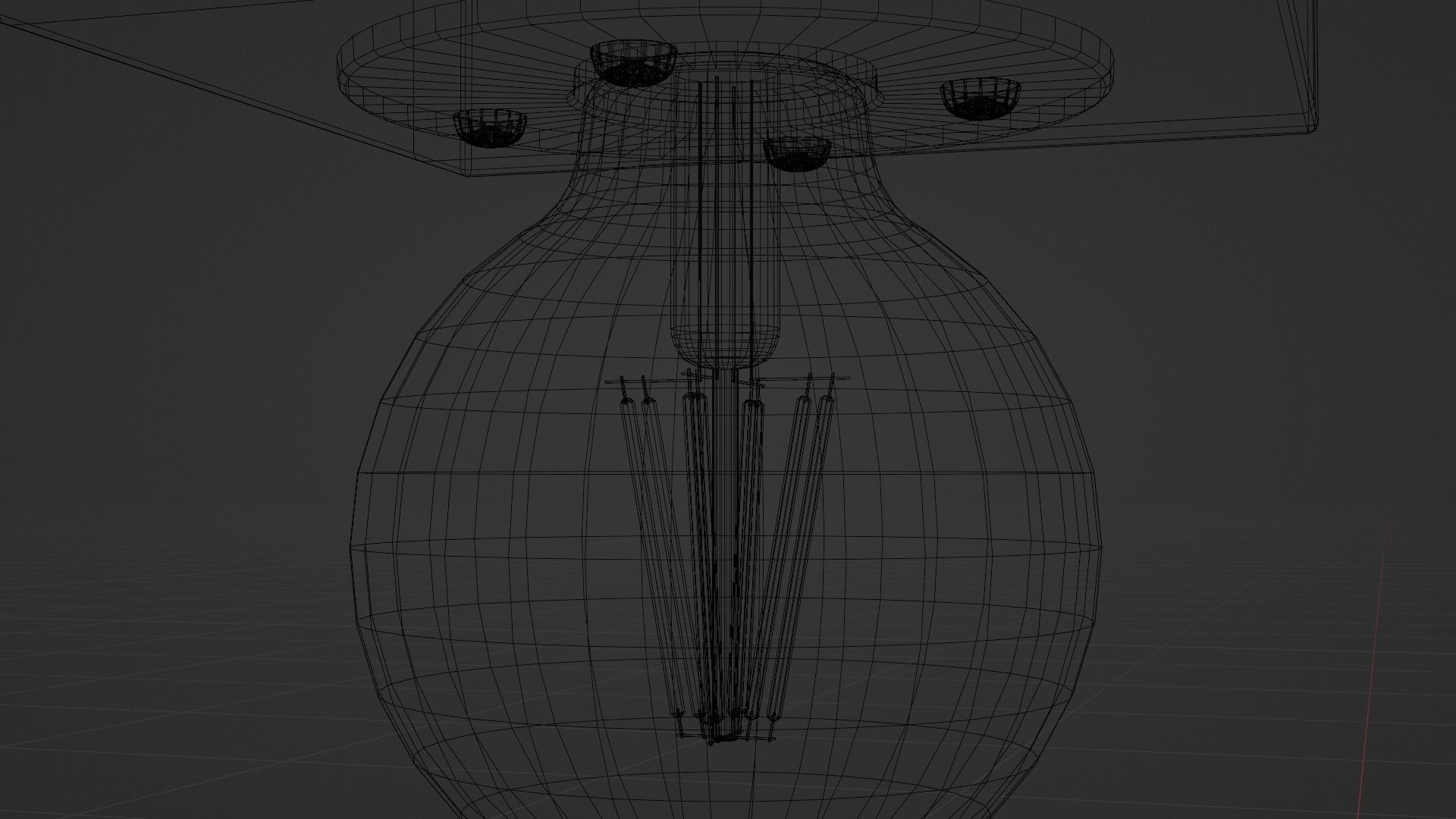 Loft Lamp Free 3D model_7