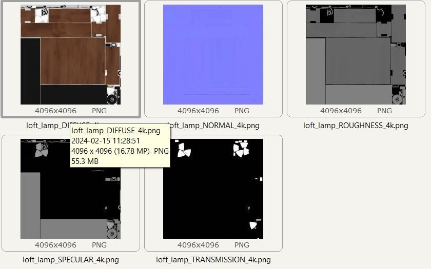 Loft Lamp Free 3D model_10