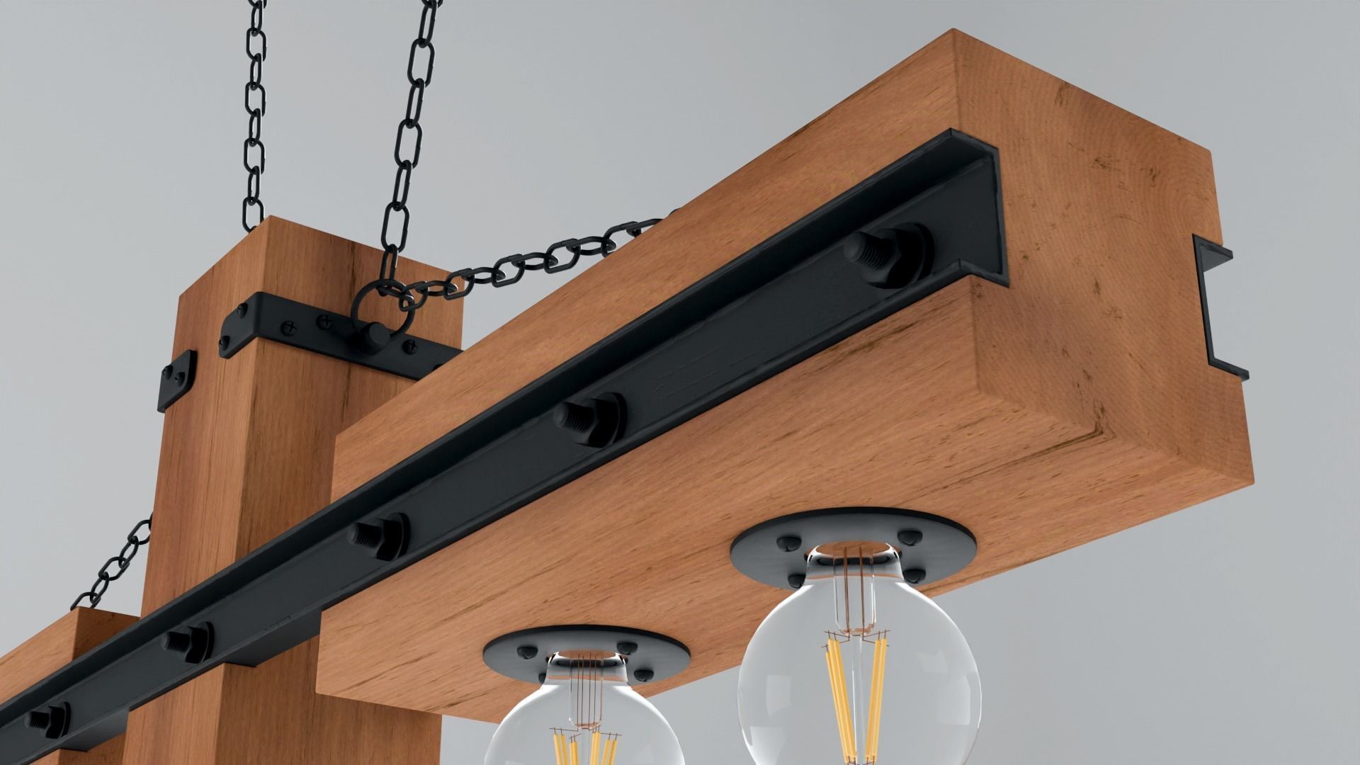 Loft Lamp Free 3D model_3
