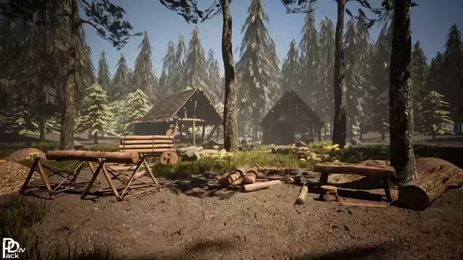 Carpenter Workshop 38 Assets