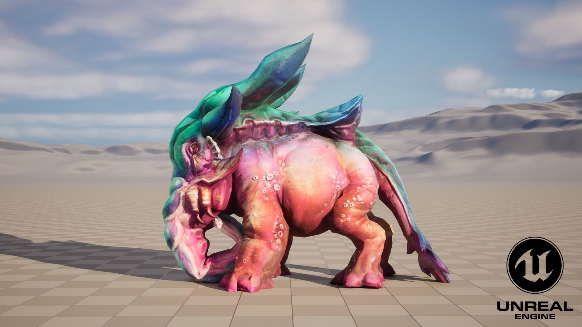 Moppy 3D Animations Low-poly 3D model_9