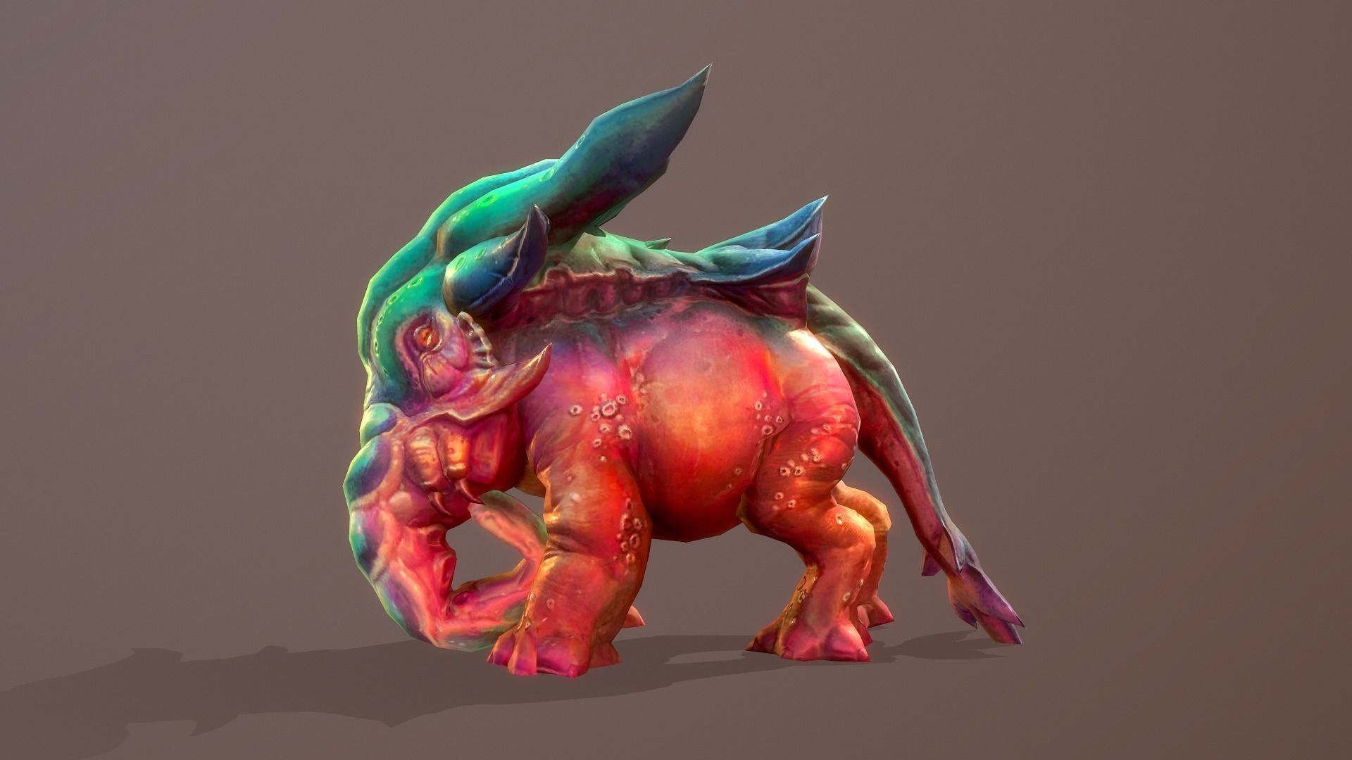 Moppy 3D Animations Low-poly 3D model_3