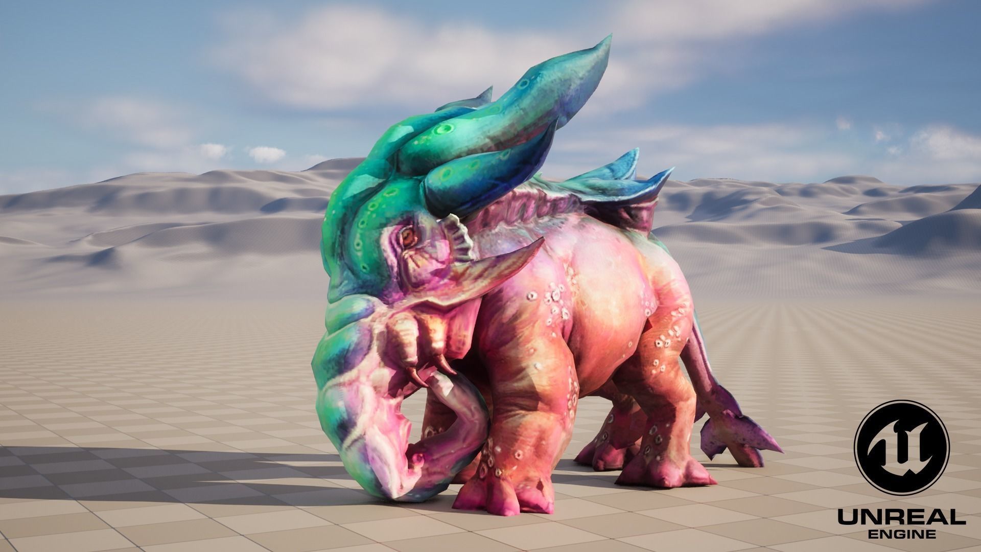 Moppy 3D Animations Low-poly 3D model_8