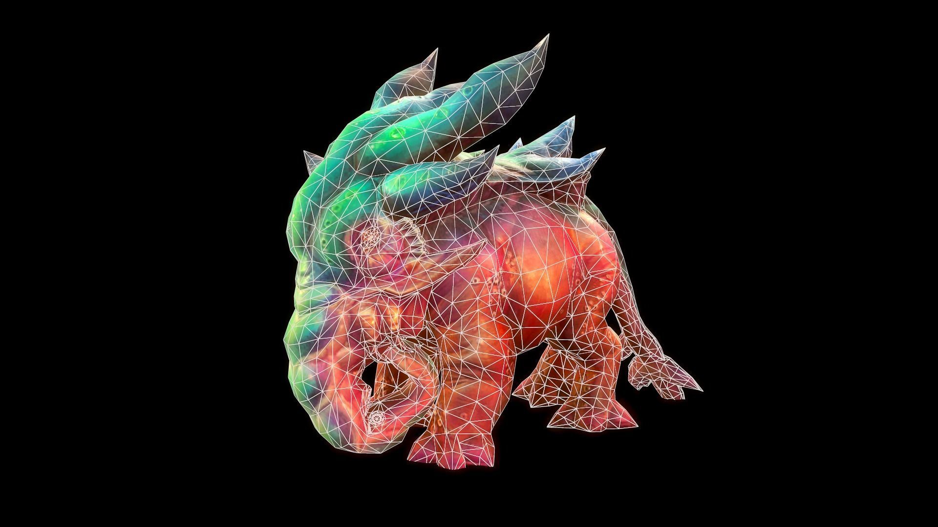 Moppy 3D Animations Low-poly 3D model_13