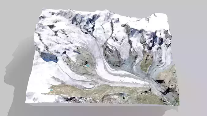 Mountain landscape Glacier Horner Switzerland