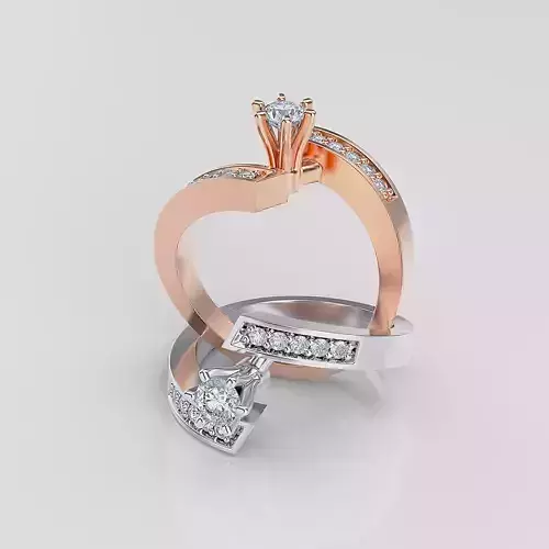 Women ring  3D print model