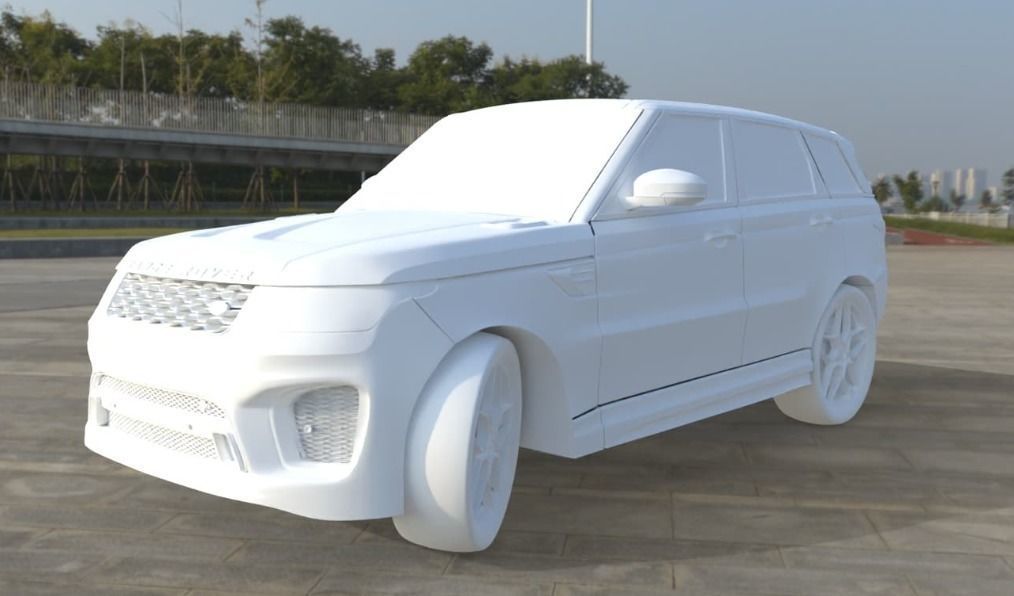 Range Rover Sport  3D model_3