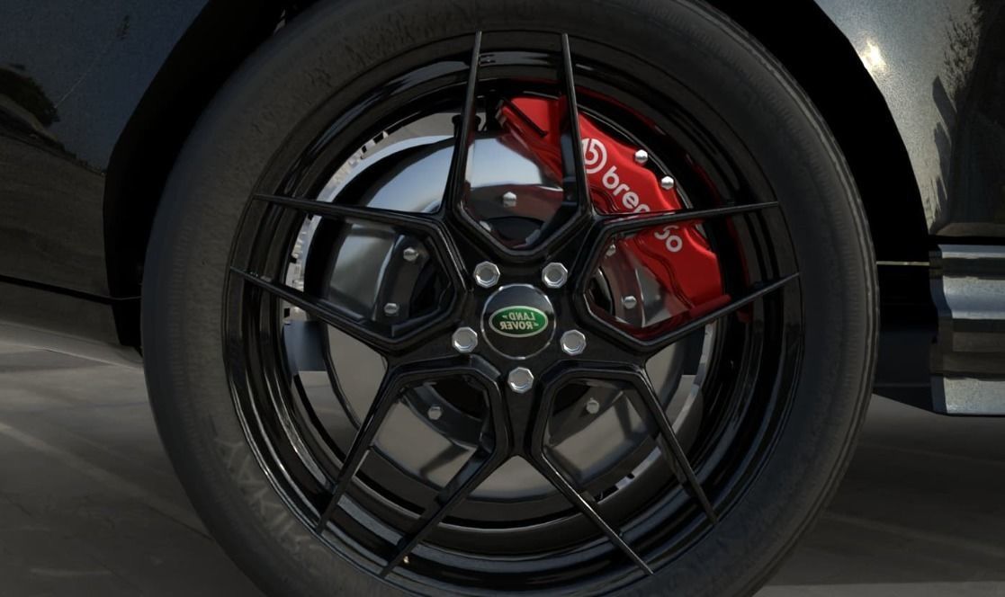 Range Rover Sport  3D model_6