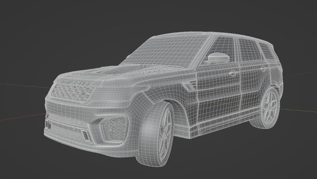 Range Rover Sport  3D model_4