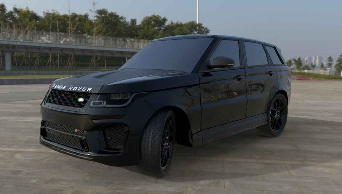 Range Rover Sport  3D model_2