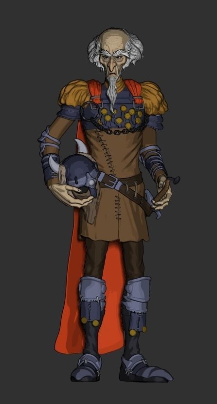 King Haggard 3D print model_2