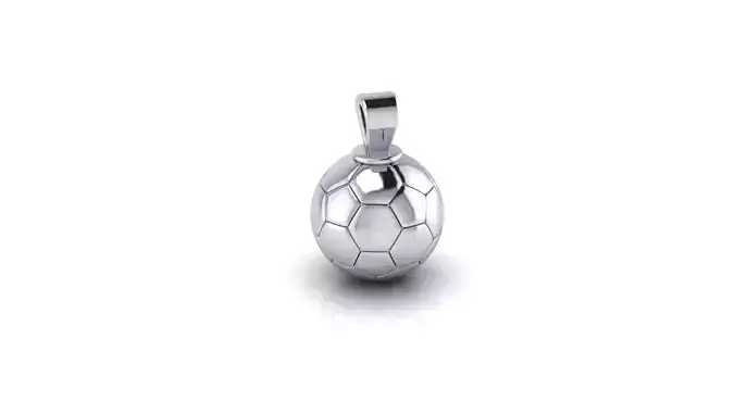 Football Pendant Necklace