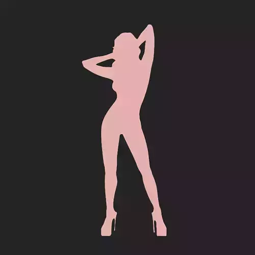 SEXY GIRL - WALL ART