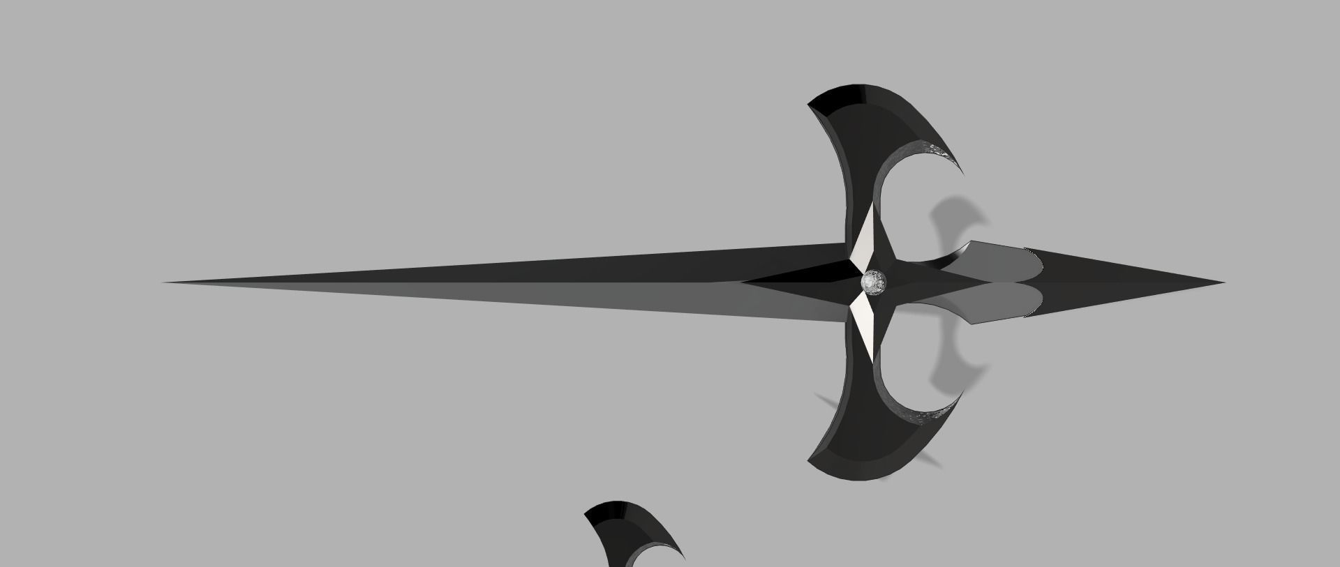 Niffty Angelic dagger - Hazbin hotel 3D print model_13