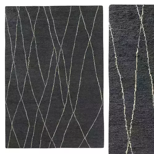 BHANDARA JUTE RUG Black
