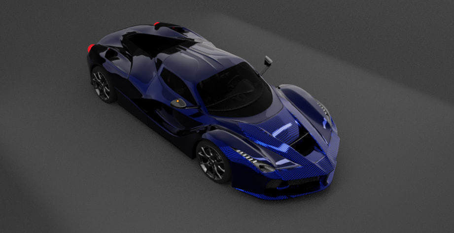 LaFerrari 3D model 3D model_5