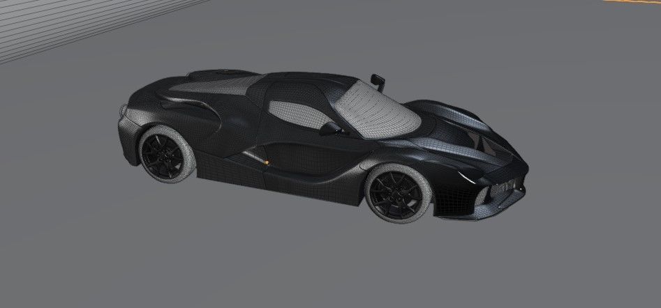 LaFerrari 3D model 3D model_4