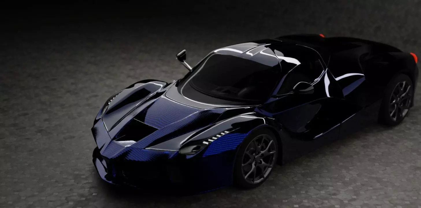LaFerrari 3D model 3D model_0