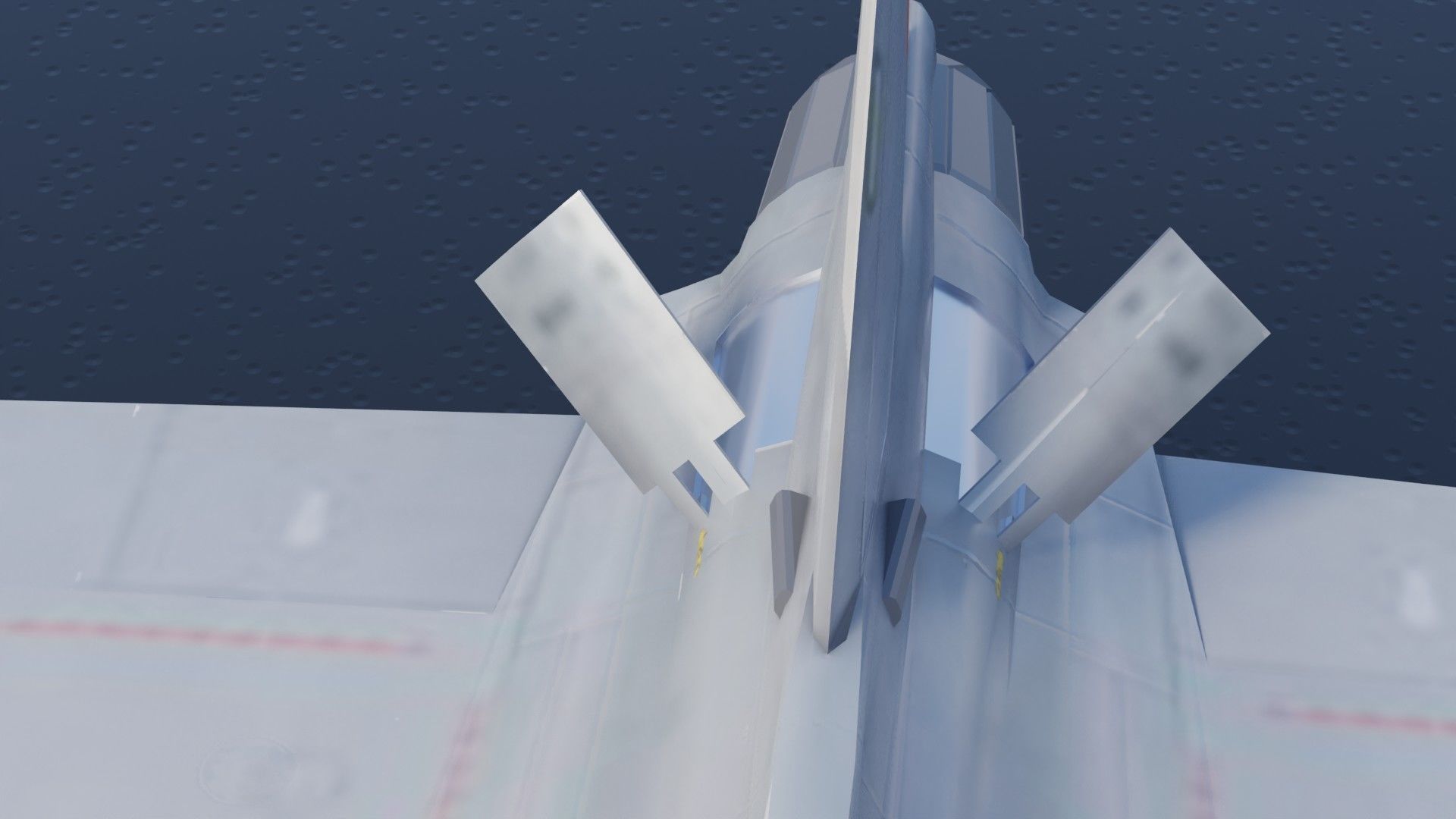 HAL Tejas Low-poly 3D model_24