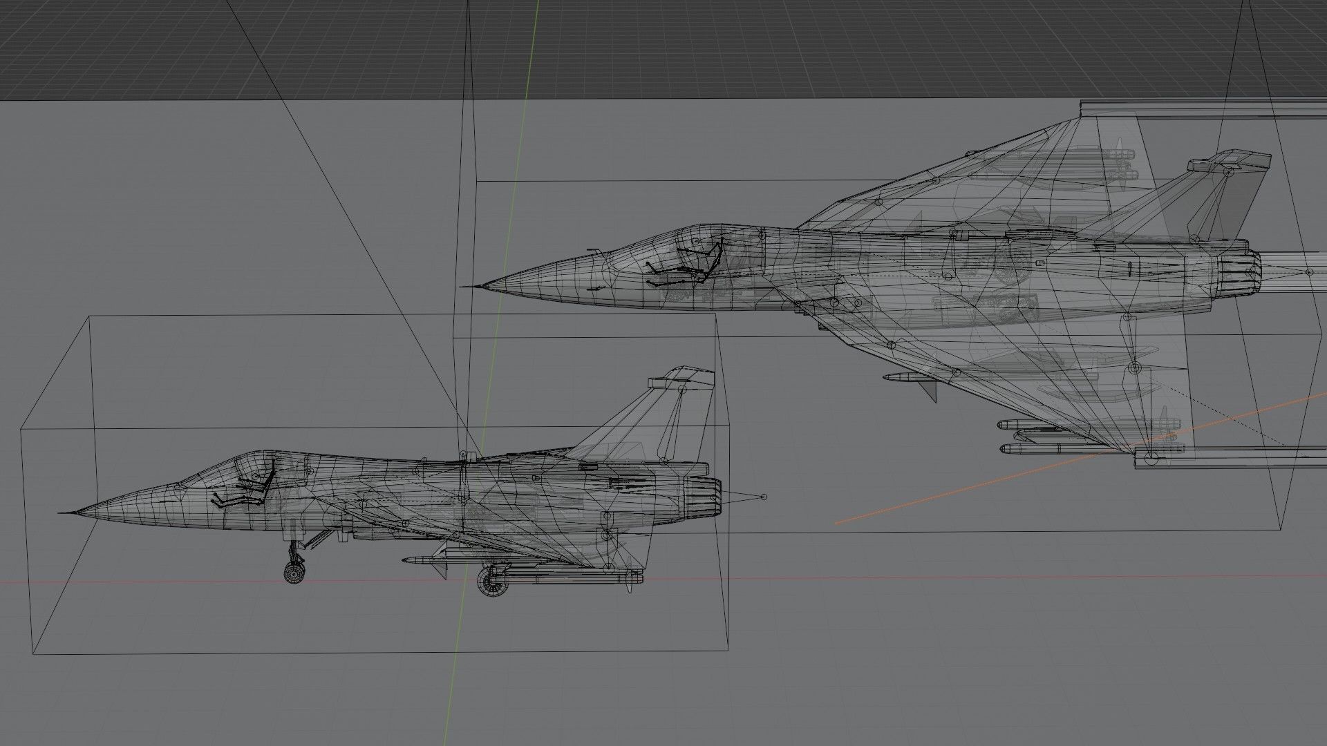HAL Tejas Low-poly 3D model_17