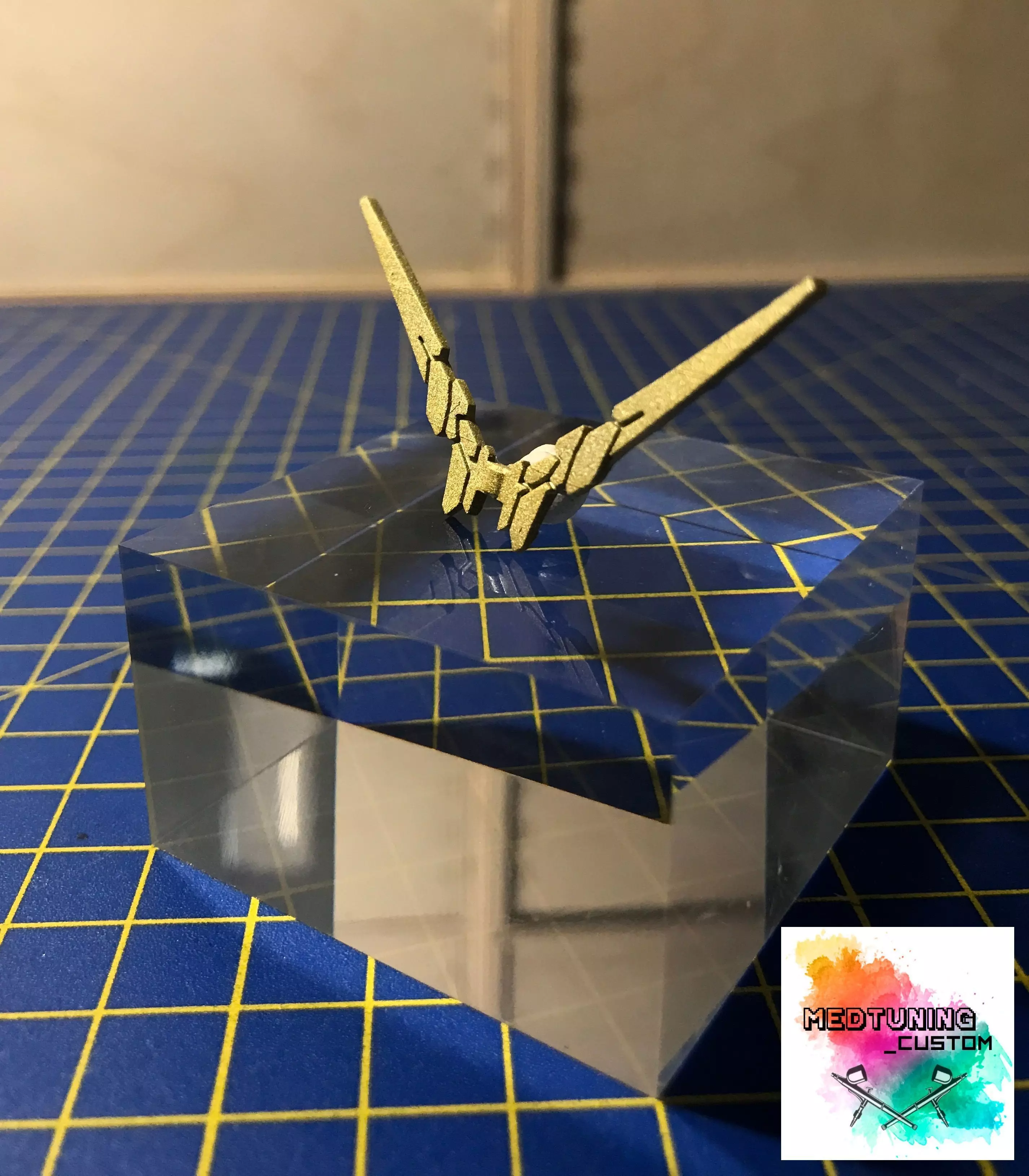 V-fin Unicorn Bandai spare parts 3D print model_0