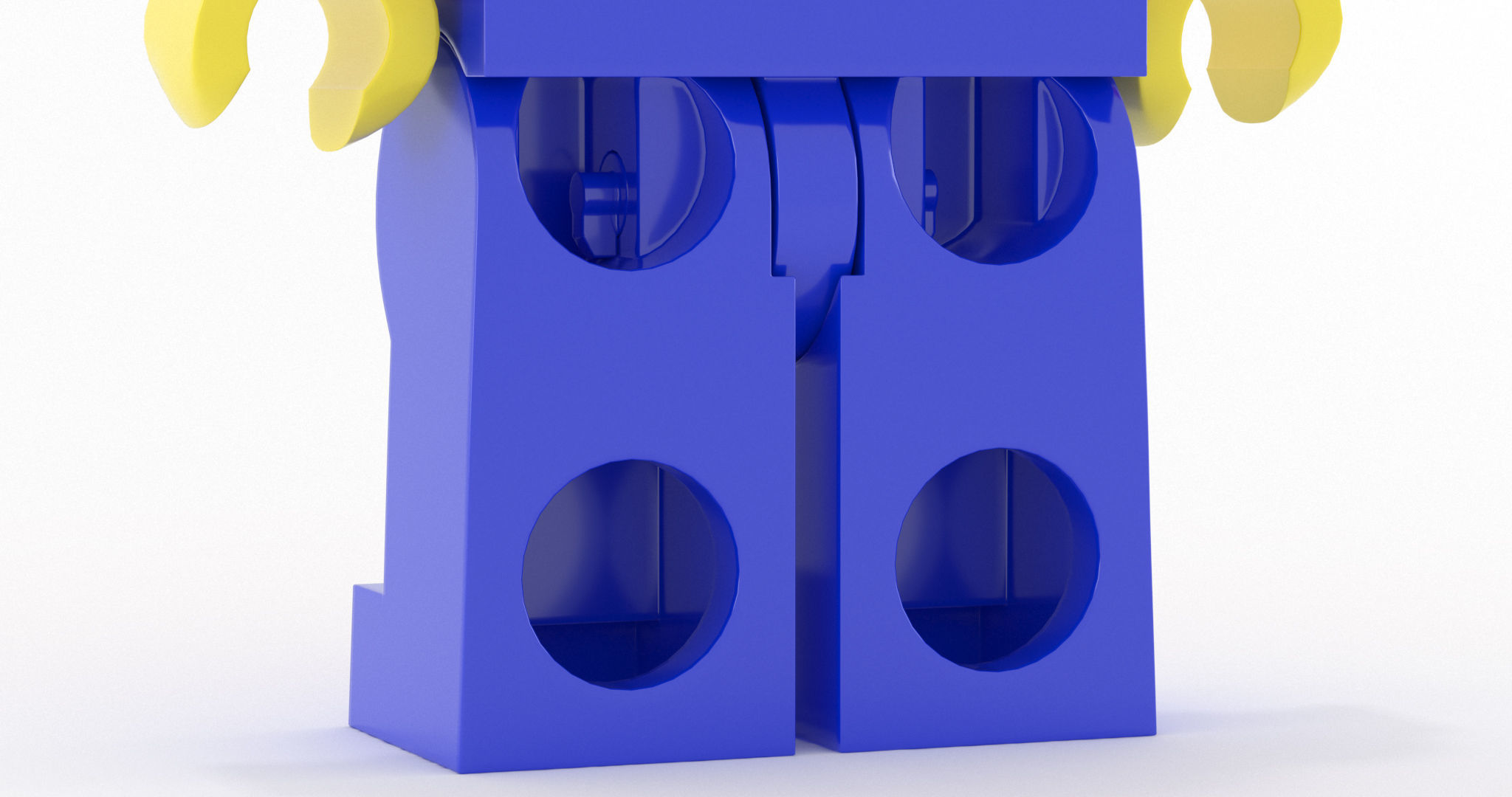 Lego Minifigure Pack Basic 3D model_13