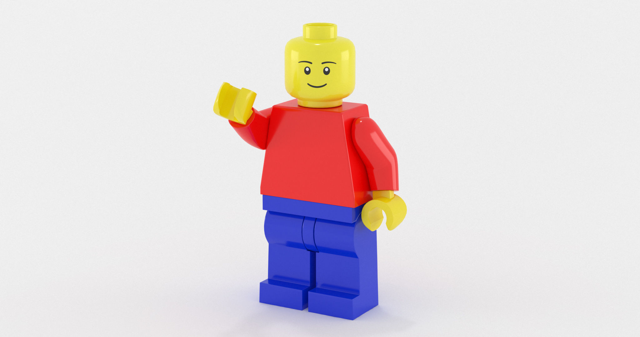 Lego Minifigure Pack Basic 3D model_6