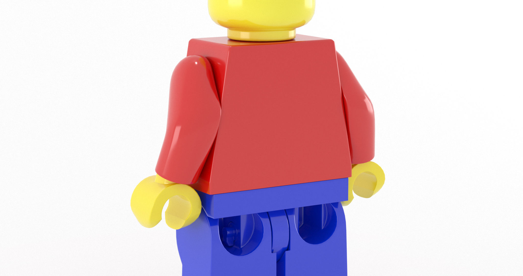 Lego Minifigure Pack Basic 3D model_9