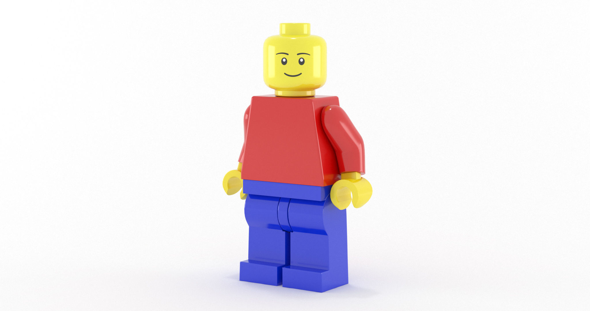 Lego Minifigure Pack Basic 3D model_3