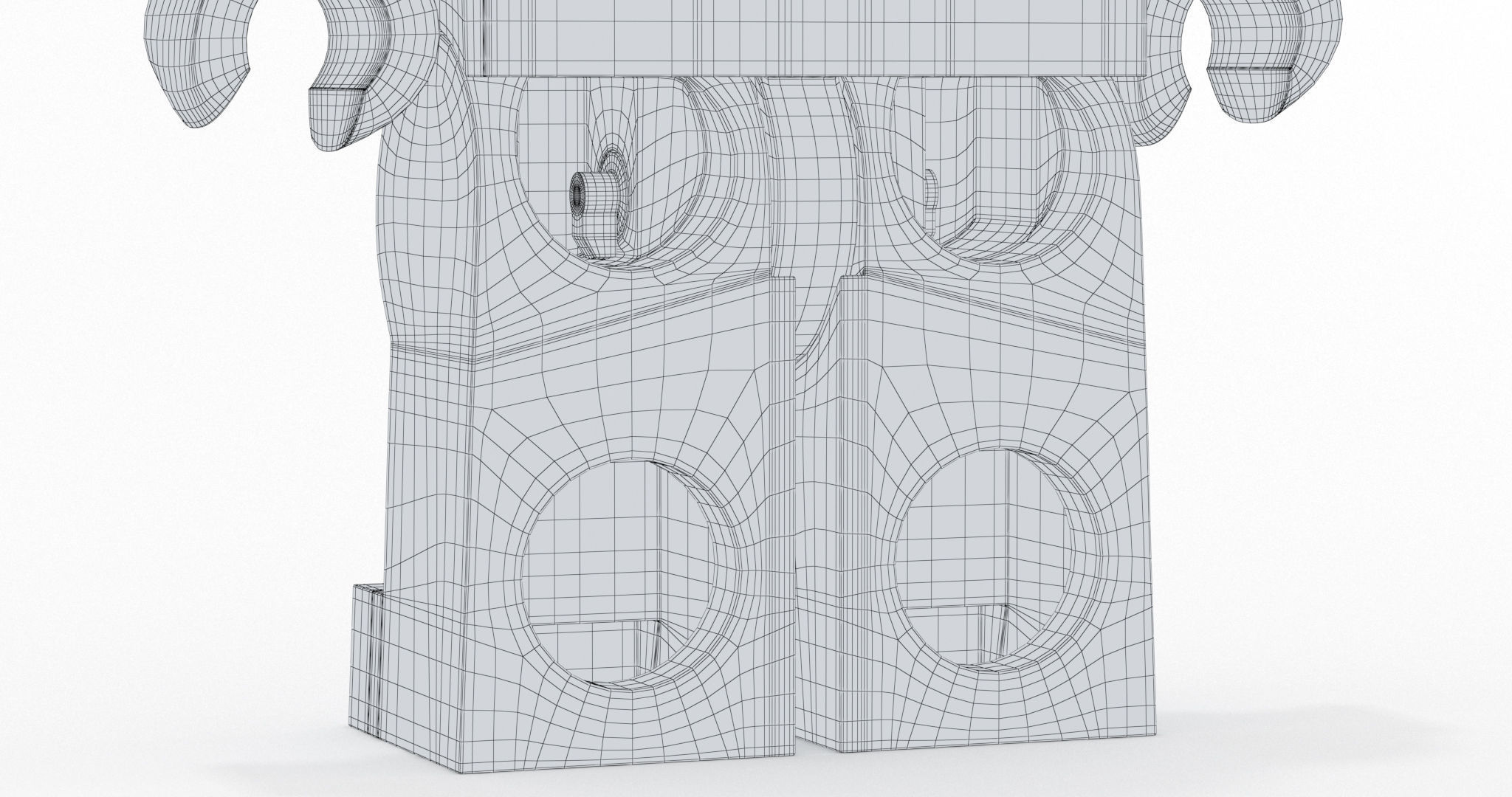 Lego Minifigure Pack Basic 3D model_14
