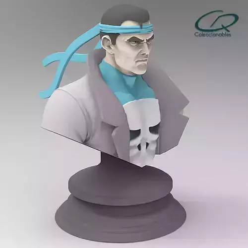 The Punisher - The Amazing Spiderman  3D print model