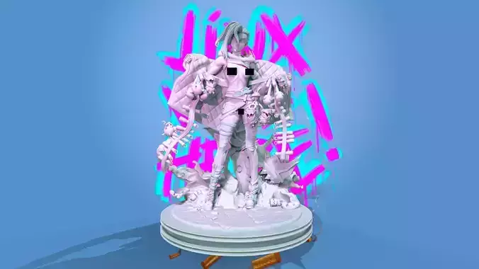 Fractured Jinx NSFW - Arcane