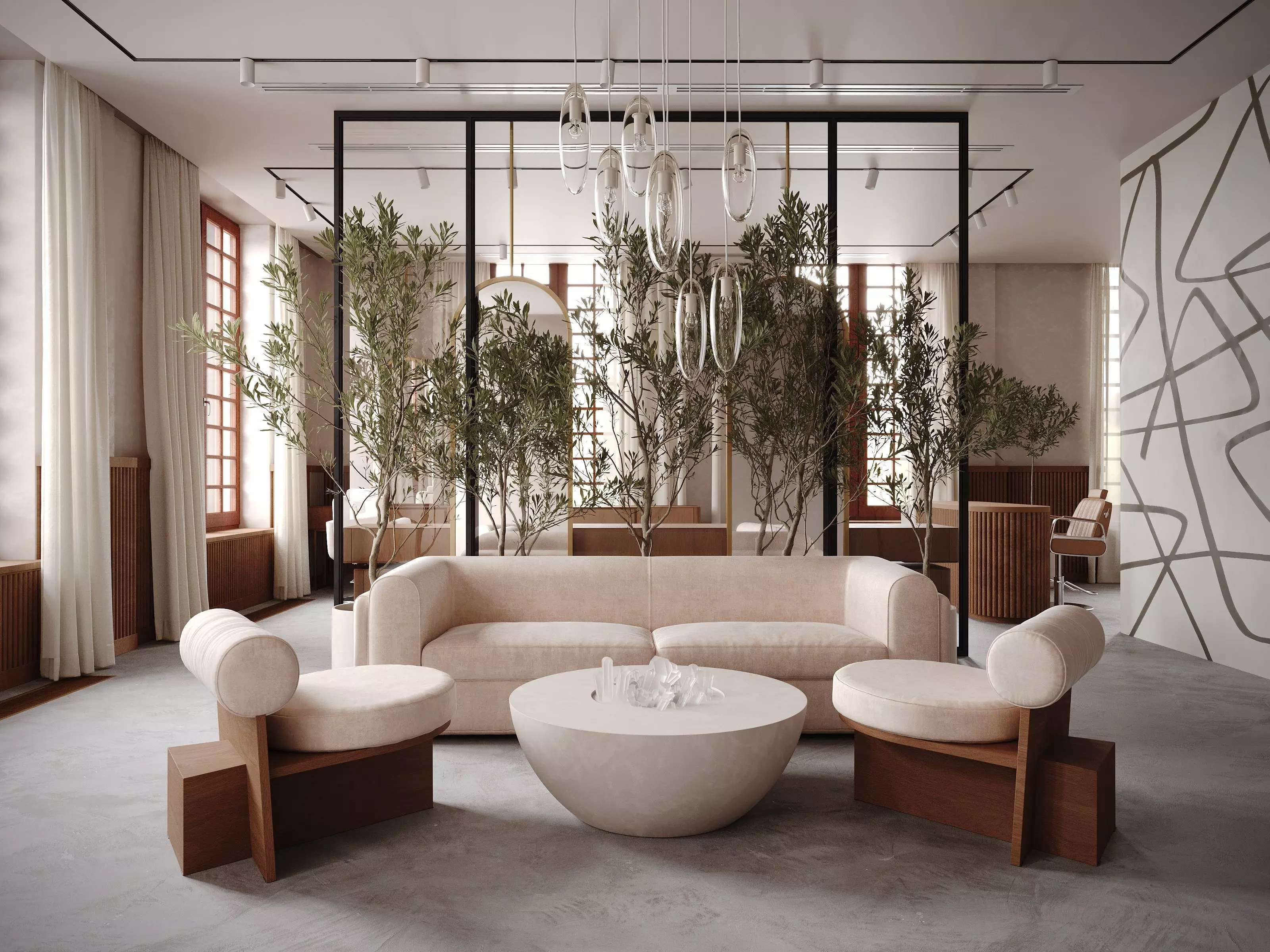 Interior scene 3D model_0