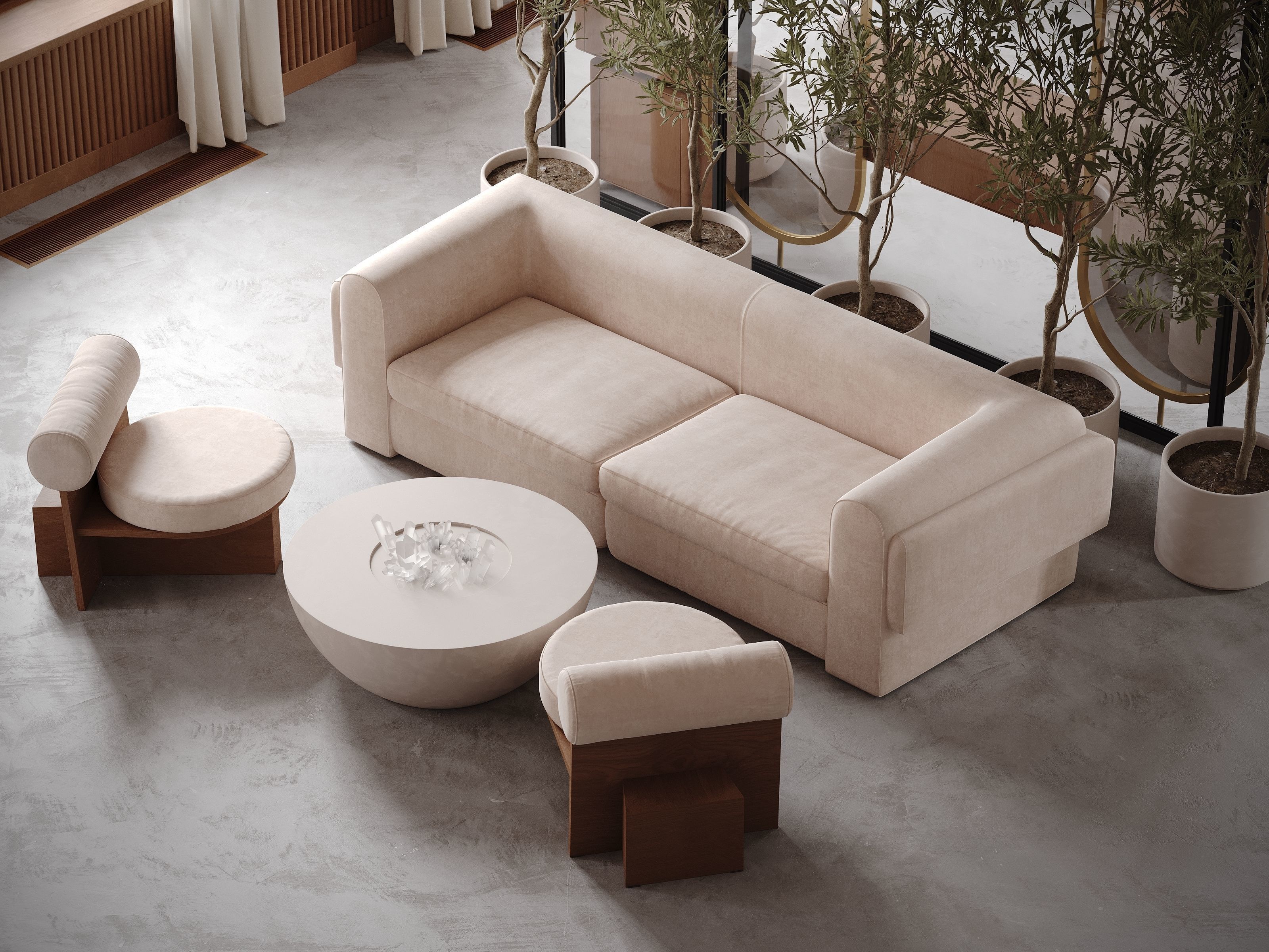 Interior scene 3D model_2