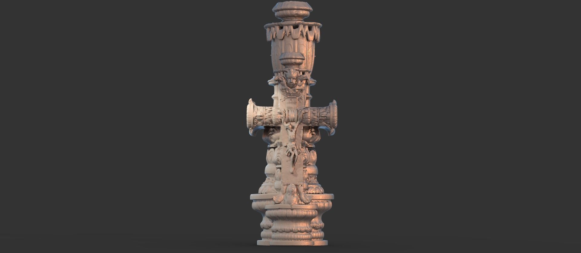 Full Intricate cross collection 3D model_10