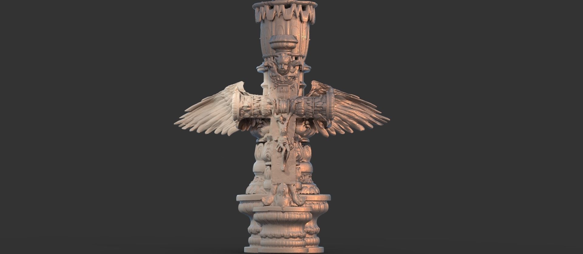 Full Intricate cross collection 3D model_13