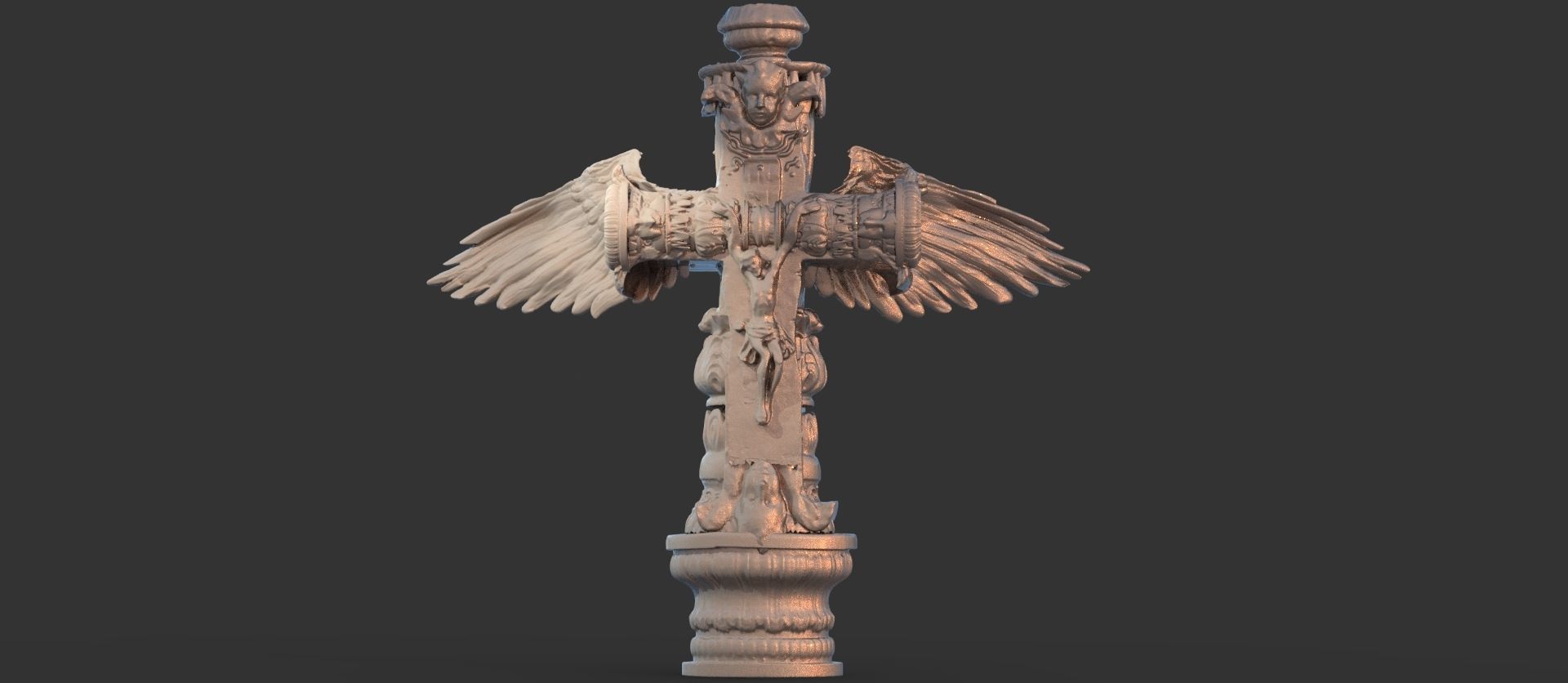 Full Intricate cross collection 3D model_12