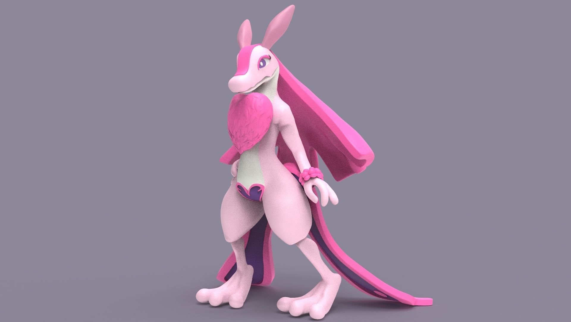 Lovander Pal Palworld 3D print model_7