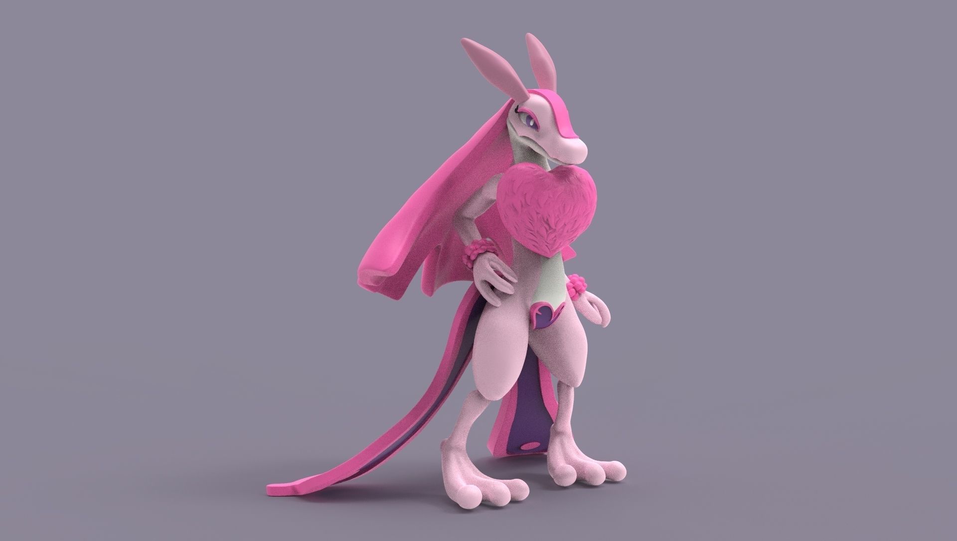 Lovander Pal Palworld 3D print model_17