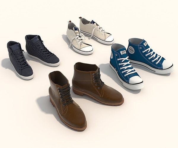 Shoes Collection 6 3D model