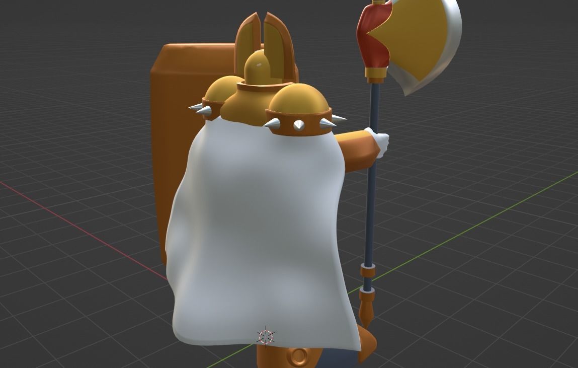 King - Megaman 3D model_6