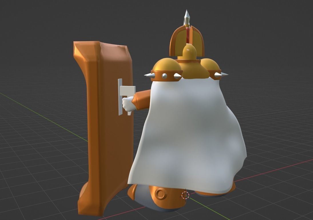 King - Megaman 3D model_5