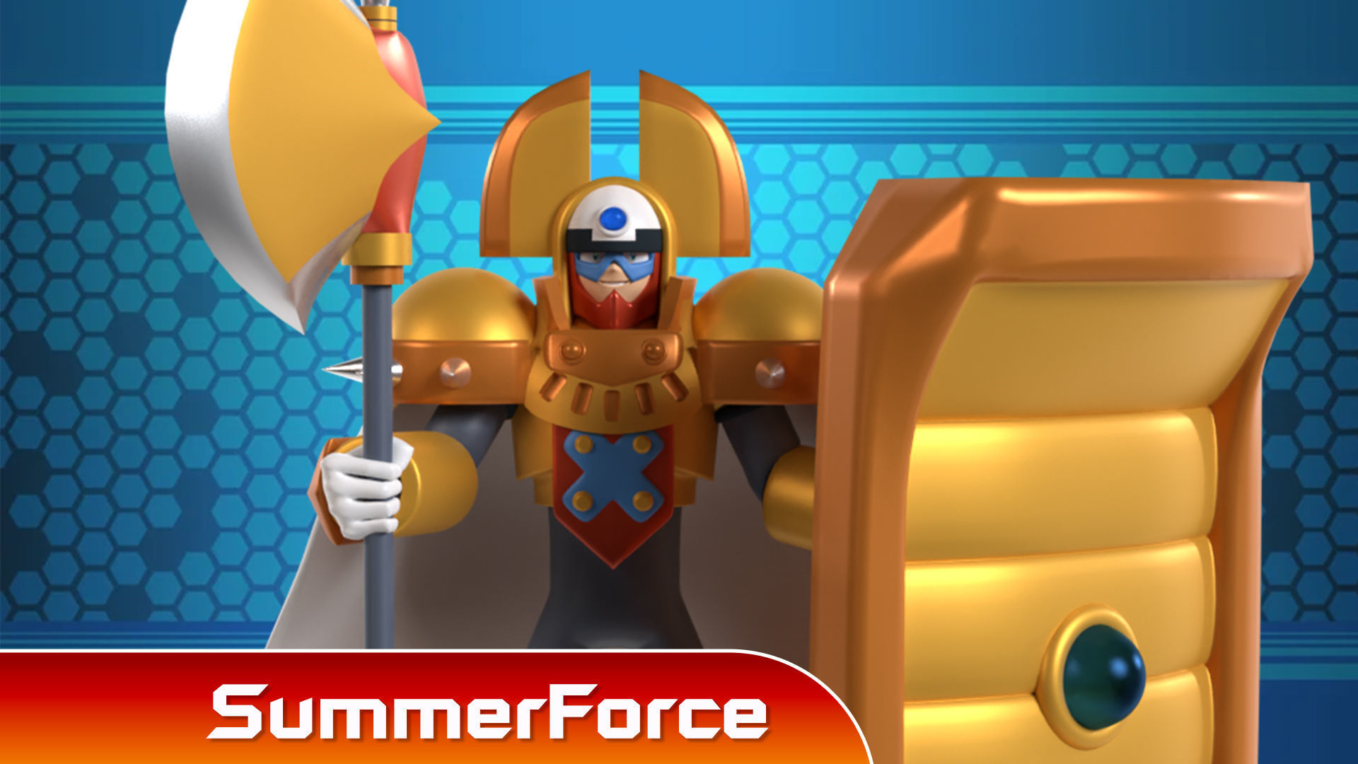 King - Megaman 3D model_1