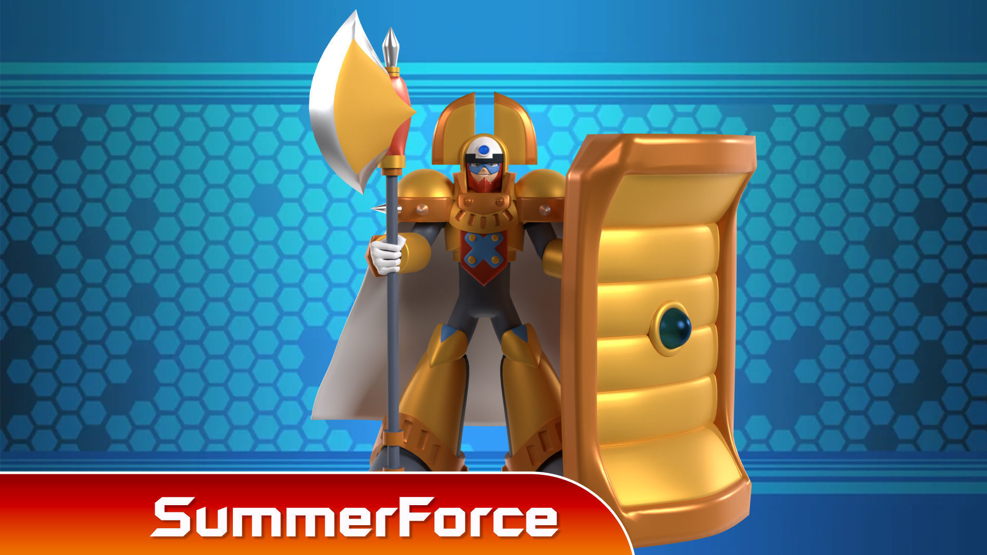 King - Megaman 3D model_2