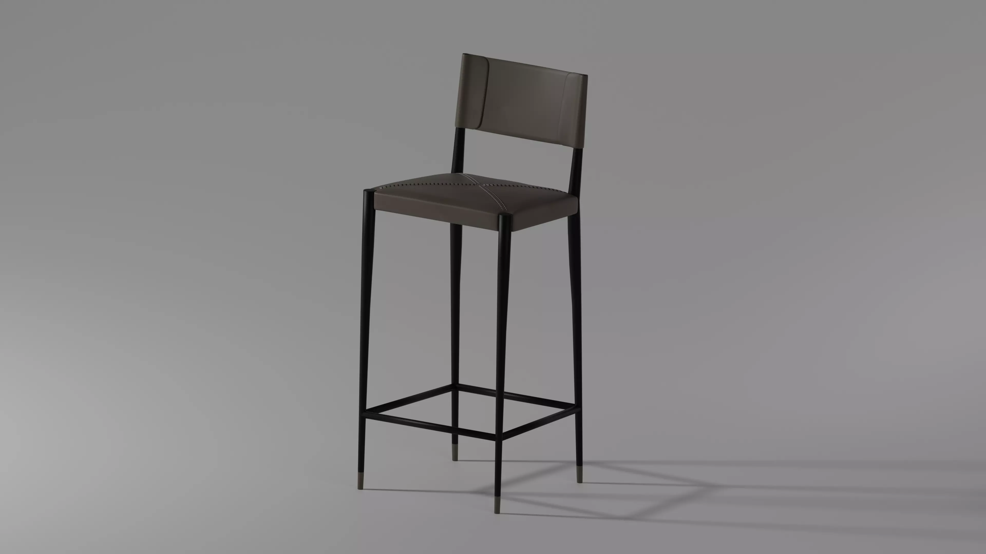 High and low stool Hara by Artefacto 3D model_0